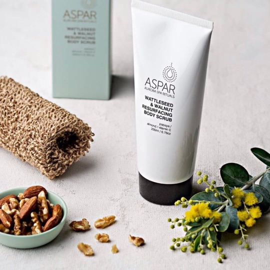 92926671_687816595318479_4066801642500922062_n ASPAR AURORA SPA WATTLESEED AND WALNUT BODY SCRUB