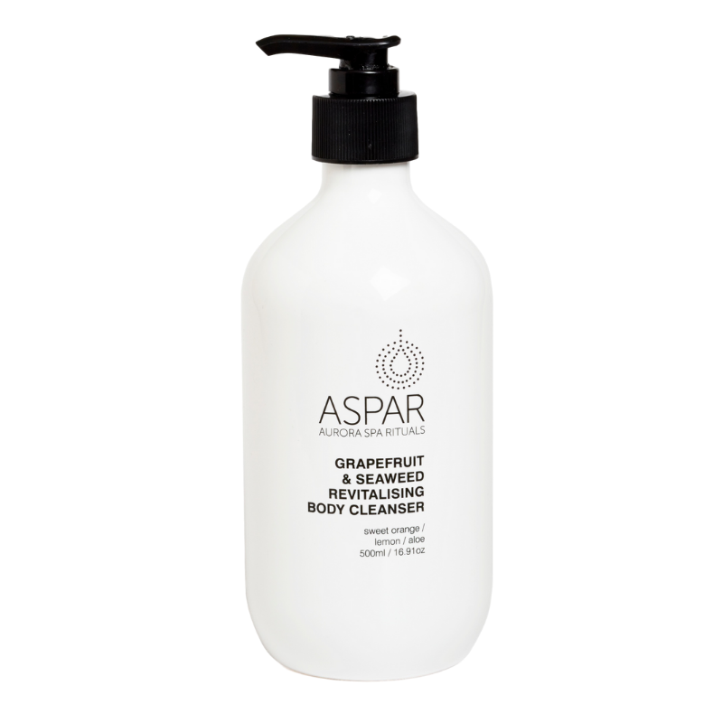 Grapefruit Body Cleanser 500ml - 800 x 800 ASPAR Grapefruit & Seaweed Revitalising Body Cleanser